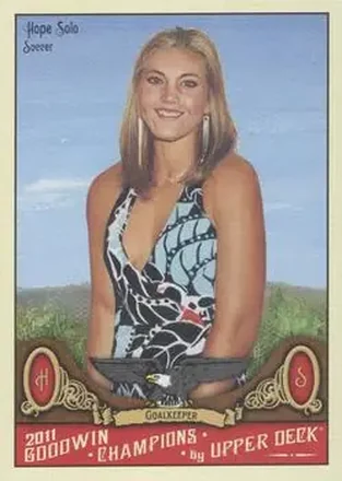 2011 Upper Deck Goodwin Champions #51 - Hope Solo