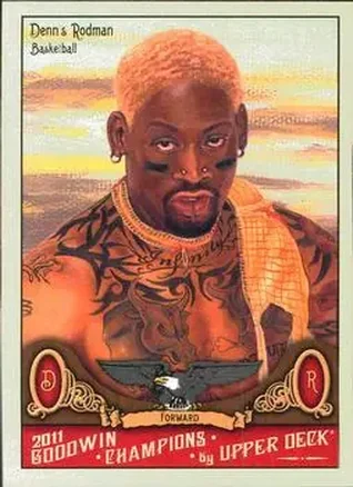2011 Upper Deck Goodwin Champions #54 - Dennis Rodman