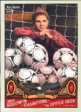 2011 Upper Deck Goodwin Champions #58 - Mia Hamm