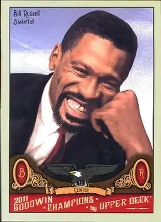 2011 Upper Deck Goodwin Champions #60 - Bill Russell
