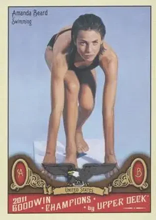2011 Upper Deck Goodwin Champions #62 - Amanda Beard
