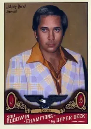 2011 Upper Deck Goodwin Champions #64 - Johnny Bench