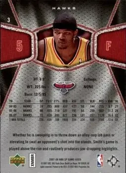 Back of Josh Smith