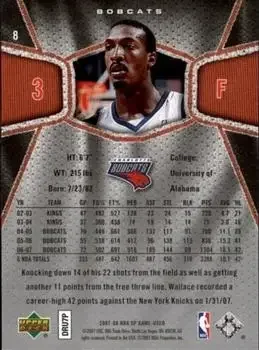 Back of Gerald Wallace