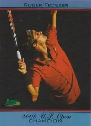 2011 Ace Authentic Roger Federer feature card