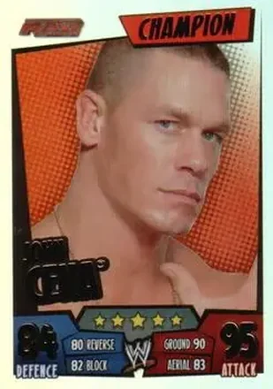 2011 Topps Slam Attax WWE Rumble #1 - John Cena