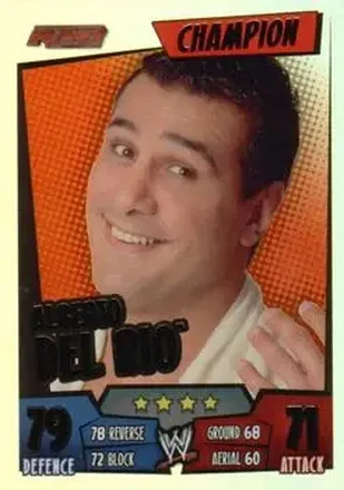 2011 Topps Slam Attax WWE Rumble #3 - Alberto Del Rio