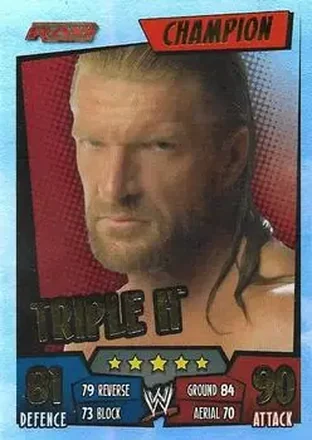 2011 Topps Slam Attax WWE Rumble #6 - Hunter Hearst Helmsley
