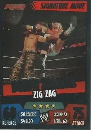 2011 Topps Slam Attax WWE Rumble #17 - Dolph Ziggler