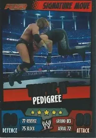 2011 Topps Slam Attax WWE Rumble #26 - Hunter Hearst Helmsley