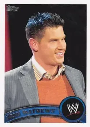 2011 Topps WWE #10 - Josh Mathews