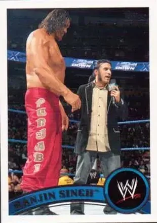 2011 Topps WWE #16 - Ranjin Singh