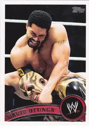 2011 Topps WWE #21 - David Otunga