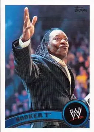 2011 Topps WWE #22 - Booker T