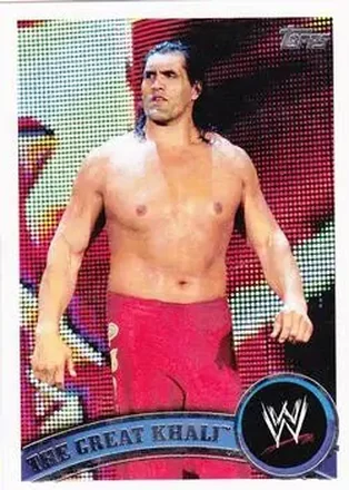 2011 Topps WWE #30 - The Great Khali