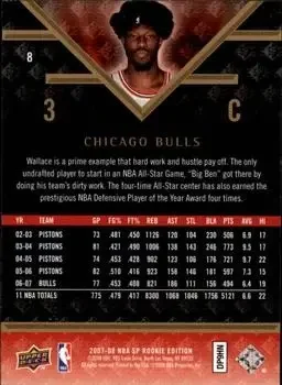 Back of Ben Wallace