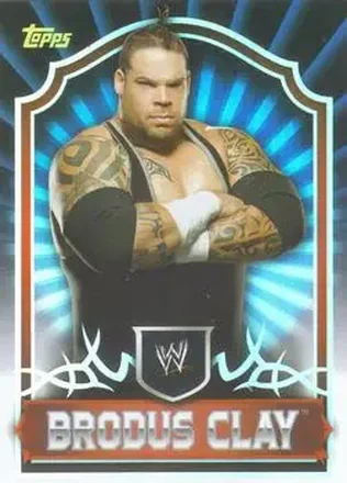 2011 Topps WWE Classic #10 - Brodus Clay