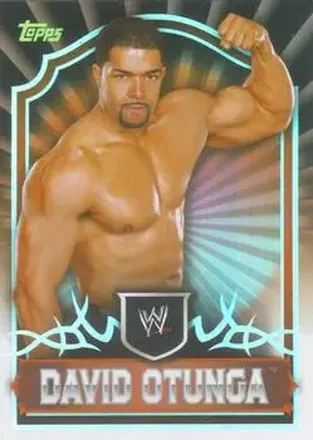 2011 Topps WWE Classic #16 - David Otunga