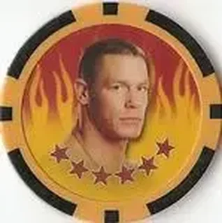 2011 Topps WWE Power Chipz #3 - John Cena