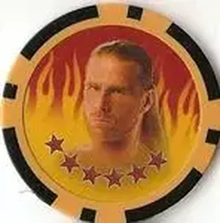 2011 Topps WWE Power Chipz #14 - Shawn Michaels