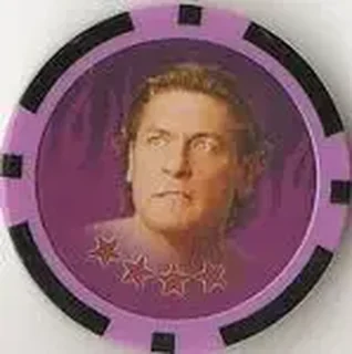2011 Topps WWE Power Chipz #34 - The Real Man's Man