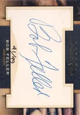 2011 Donruss Limited Cuts #2011 - Bob Feller