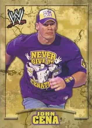 2011 Topps WWE Ringside Relic Dog Tags Inserts #4 - John Cena