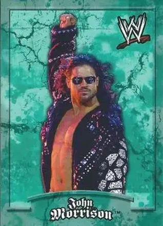 2011 Topps WWE Ringside Relic Dog Tags Inserts #5 - John Morrison