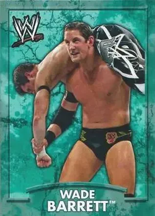 2011 Topps WWE Ringside Relic Dog Tags Inserts #11 - Bad News Barrett