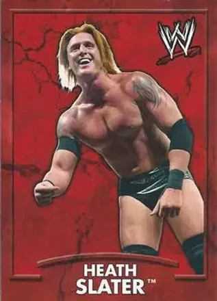 2011 Topps WWE Ringside Relic Dog Tags Inserts #12 - Heath