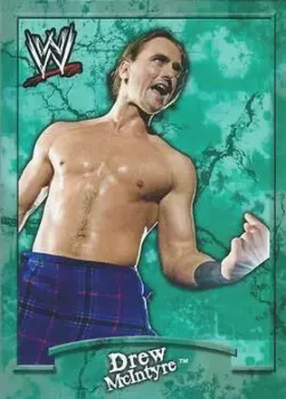 2011 Topps WWE Ringside Relic Dog Tags Inserts #20 - Drew McIntyre