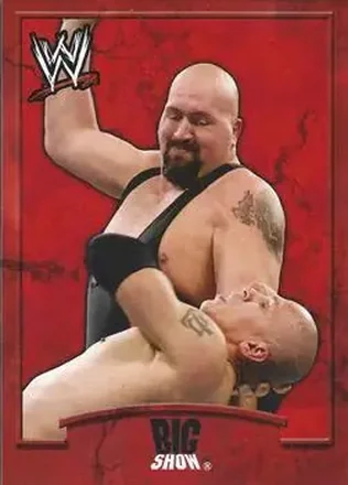 2011 Topps WWE Ringside Relic Dog Tags Inserts #24 - Big Show