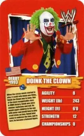 2011 Top Trumps Specials WWE All-Time Greats #NNO - Matt Borne