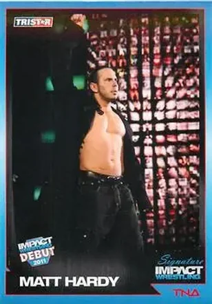 2011 TriStar Signature Impact #7 - Matt Hardy