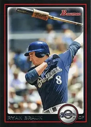 2010 Bowman #1 - Ryan Braun - Milwaukee Brewers
