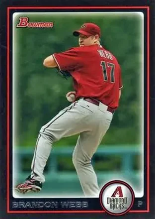 2010 Bowman #23 - Brandon Webb - Arizona Diamondbacks