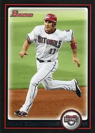 2010 Bowman #25 - Ryan Zimmerman - Washington Nationals
