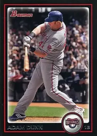 2010 Bowman #27 - Adam Dunn - Washington Nationals