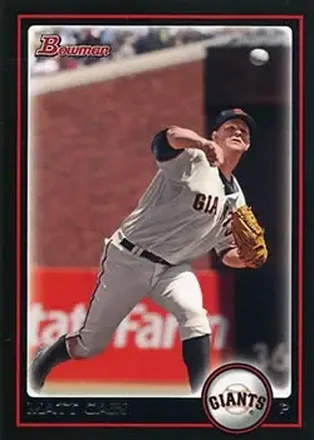 2010 Bowman #28 - Matt Cain - San Francisco Giants