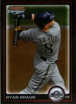 2010 Bowman Chrome #1 - Ryan Braun - Milwaukee Brewers
