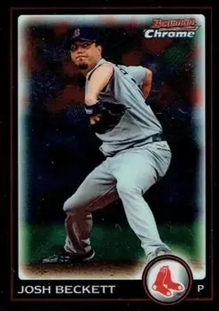 2010 Bowman Chrome #7 - Josh Beckett - Boston Red Sox