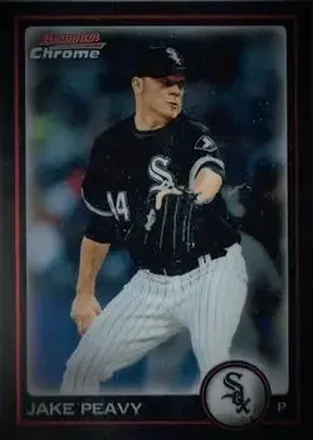 2010 Bowman Chrome #8 - Jake Peavy - Chicago White Sox