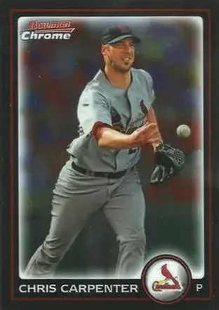 2010 Bowman Chrome #15 - Chris Carpenter - St. Louis Cardinals
