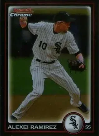 2010 Bowman Chrome #18 - Alexei Ramirez - Chicago White Sox