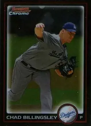 2010 Bowman Chrome #21 - Chad Billingsley - Los Angeles Dodgers