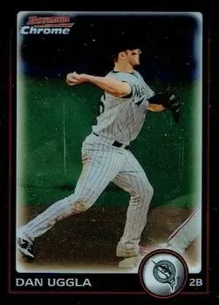 2010 Bowman Chrome #26 - Dan Uggla - Florida Marlins