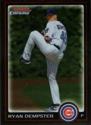 2010 Bowman Chrome #27 - Ryan Dempster - Chicago Cubs