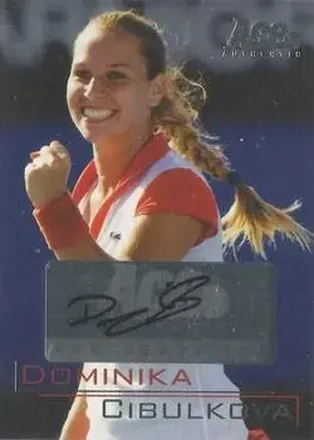 2011 Ace Authentic Match Point 2 - Autographs #14 - Dominika Cibulkova