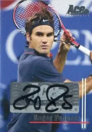 2011 Ace Authentic Match Point 2 - Autographs #80 - Roger Federer