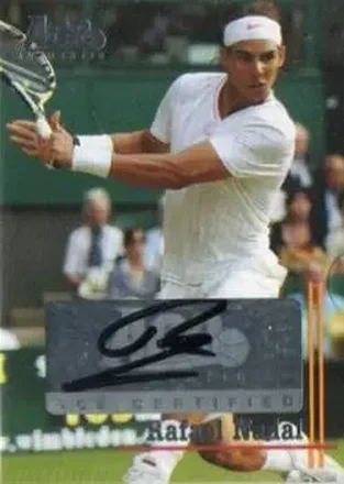 2011 Ace Authentic Match Point 2 - Autographs #81 - Rafael Nadal